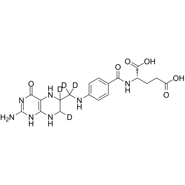 Tetrahydrofolic acid-d4 (tetrahydrofolic acid d4) 1356841-72-9
